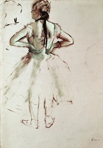 Ballerina Vista da Dietro da Edgar Degas